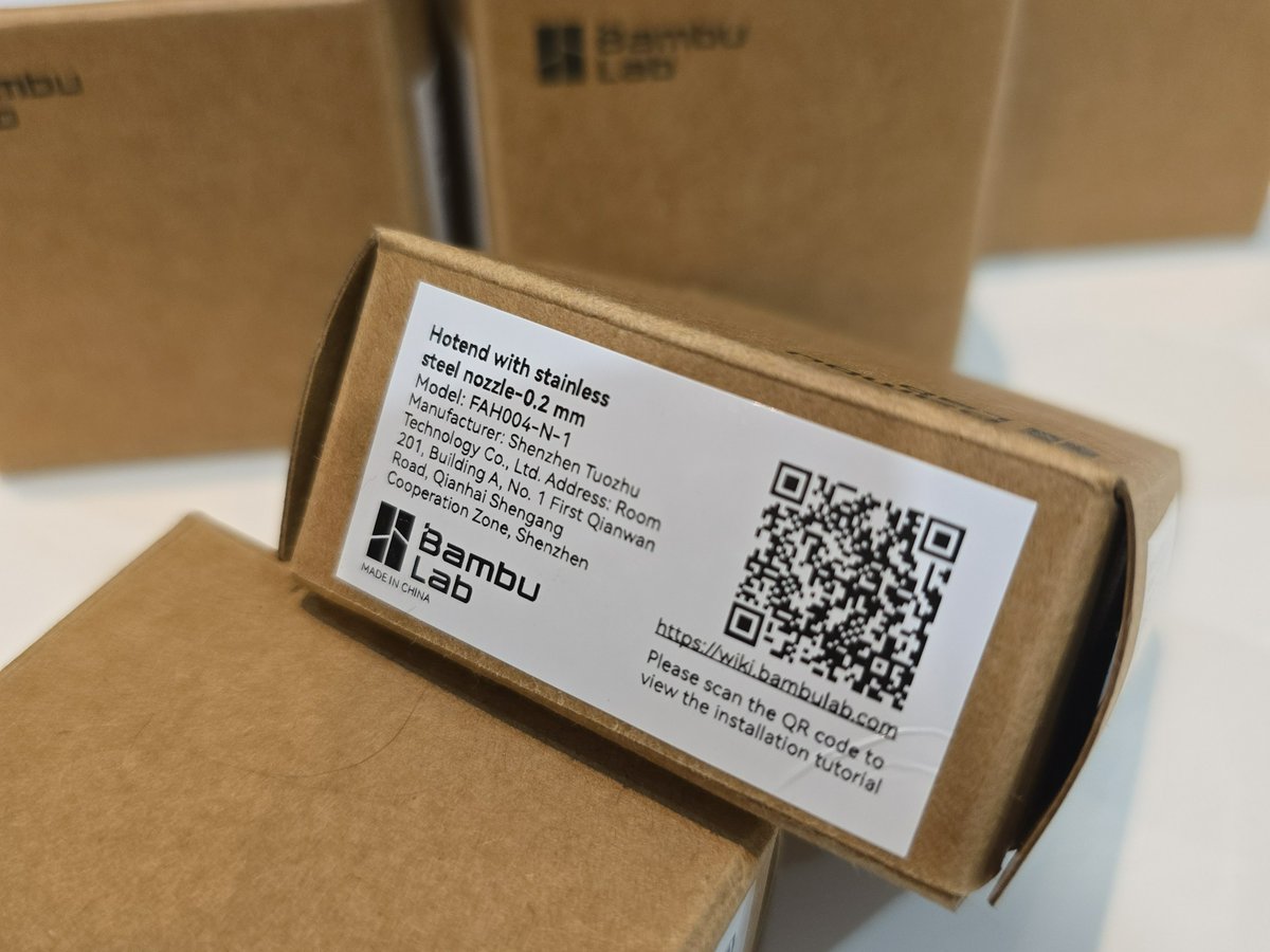 Хотенд с соплом 0.2 мм из нержавеющей стали стали - фото 5